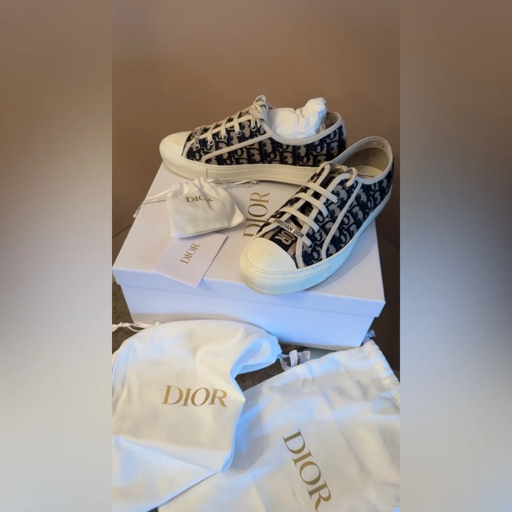 Dior Women's Walk’n Dior Sneakers 40 - Picture 1 of 7